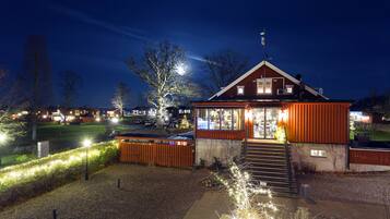 Front of property - evening/night