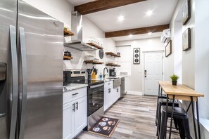 Fridge, microwave, oven, stovetop - Spacious Midtown HBG home just minutes from the Farm Show Complex and Hersey Park (Harrisburg)