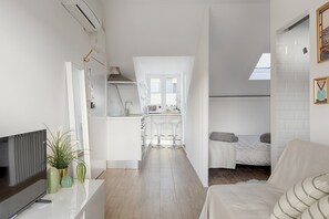1 Schlafzimmer, Bügeleisen/Bügelbrett, kostenloses WLAN, Bettwäsche