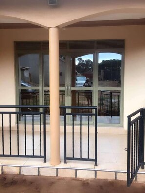 Exterior detail - The hideout home in Kampala (Kawempe Division)