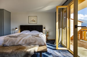 Family Quadruple Room, 2 Bedrooms, Balcony, Valley View | Premium bedding, blackout drapes, soundproofing, free WiFi
