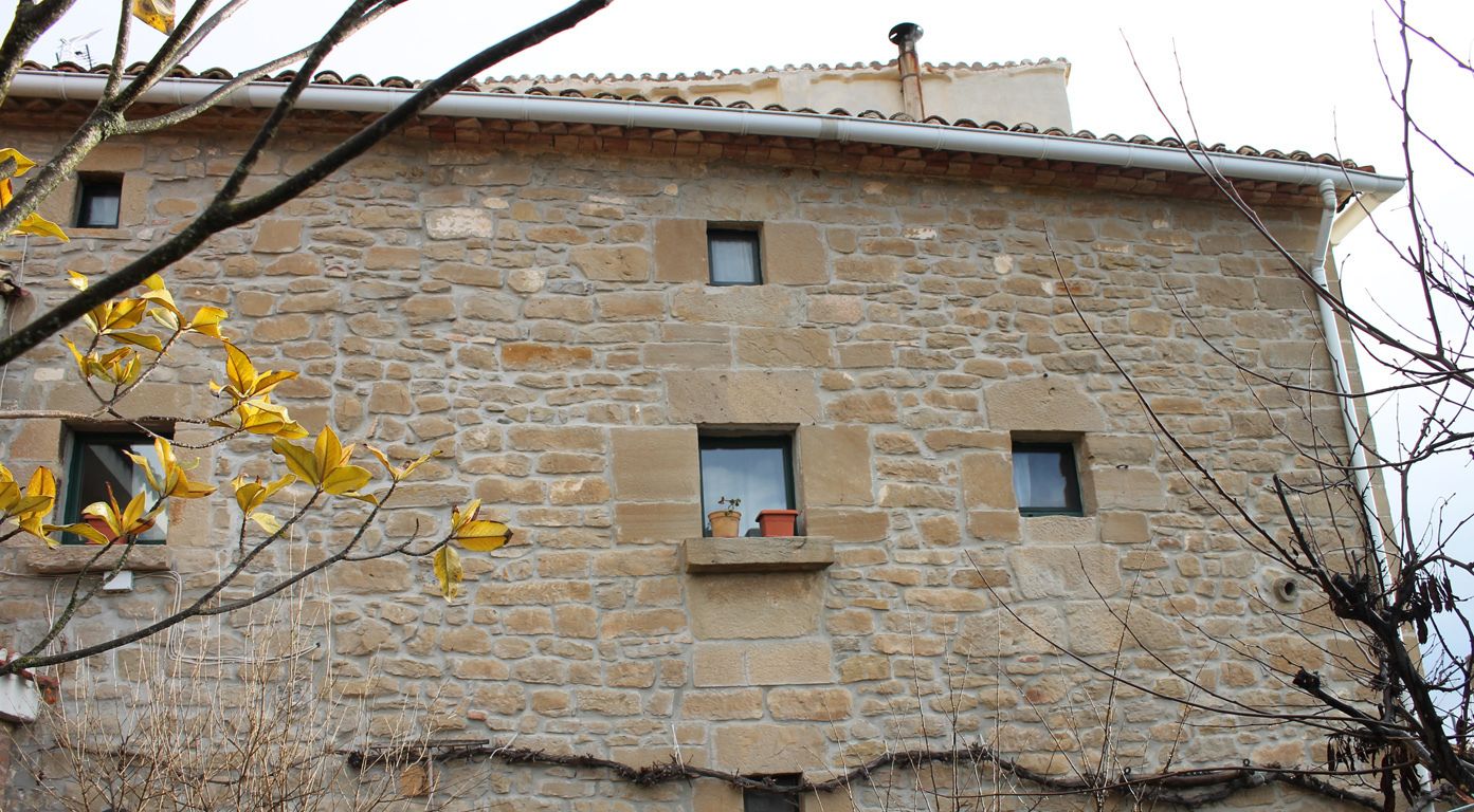 Majoituspaikan julkisivu