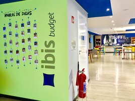 Sala de estar en el lobby