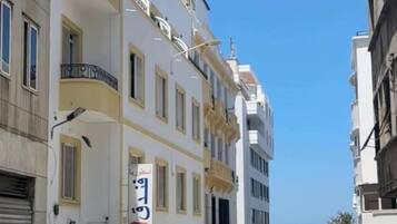 Façade de l’hébergement