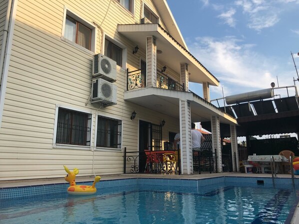 Fassade der Unterkunft