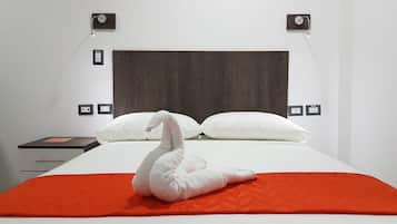1 habitación, ropa de cama hipoalergénica y minibar