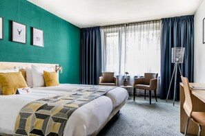 Hypo-allergenic bedding, in-room safe, desk, blackout drapes - Hotel & Congrescentrum Mennorode (Elspeet)