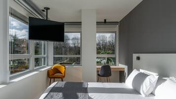 Uitzicht vanuit de kamer