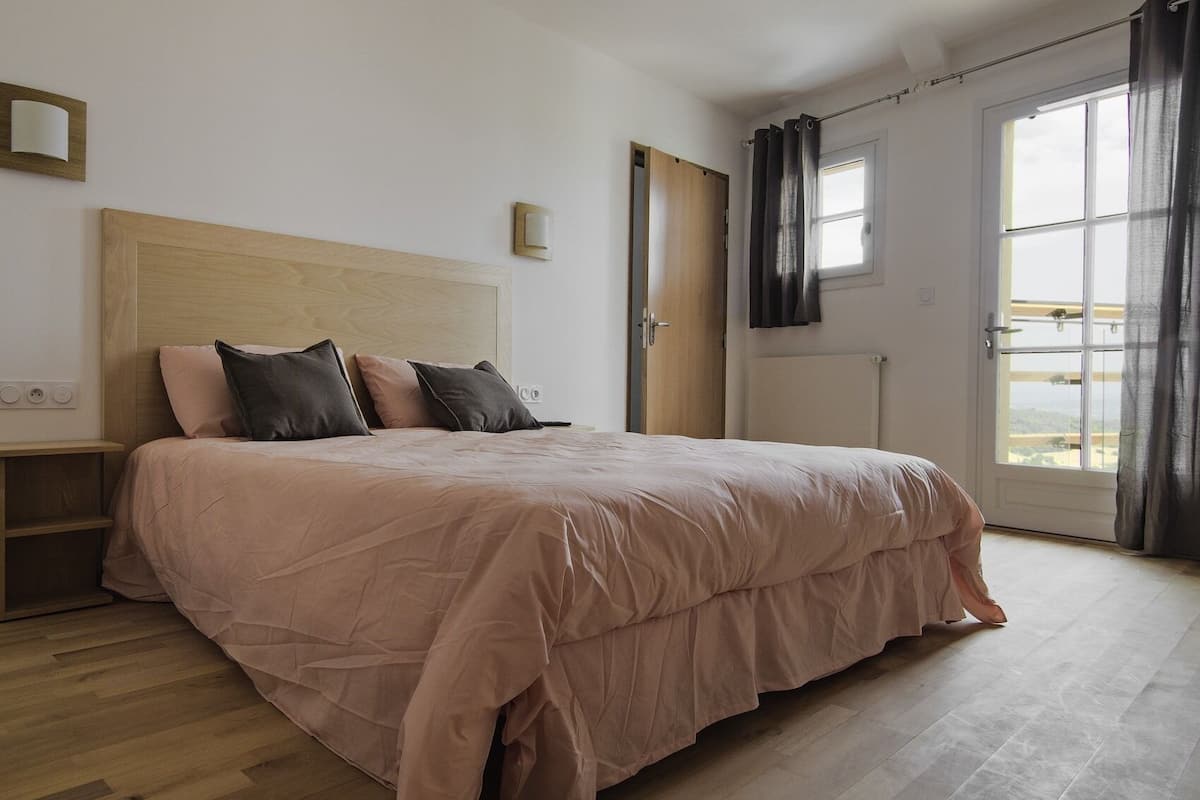 comfort double room, ensuite, mountain view (avec terrasse)