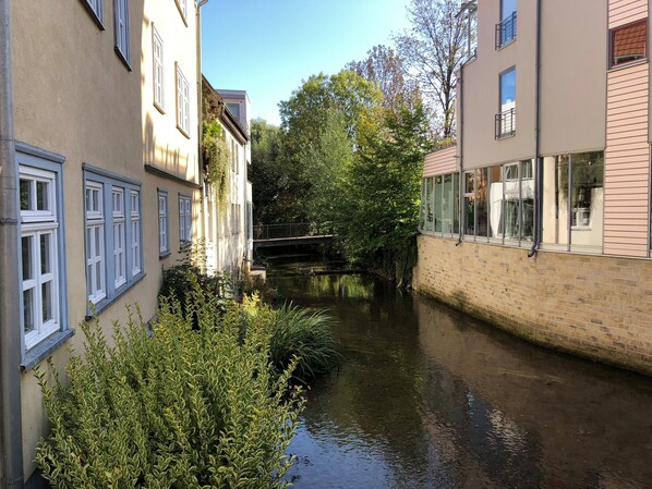 Standard Double Room, Private Bathroom, City View | View from property - Pension Sackpfeifenmühle (Erfurt)