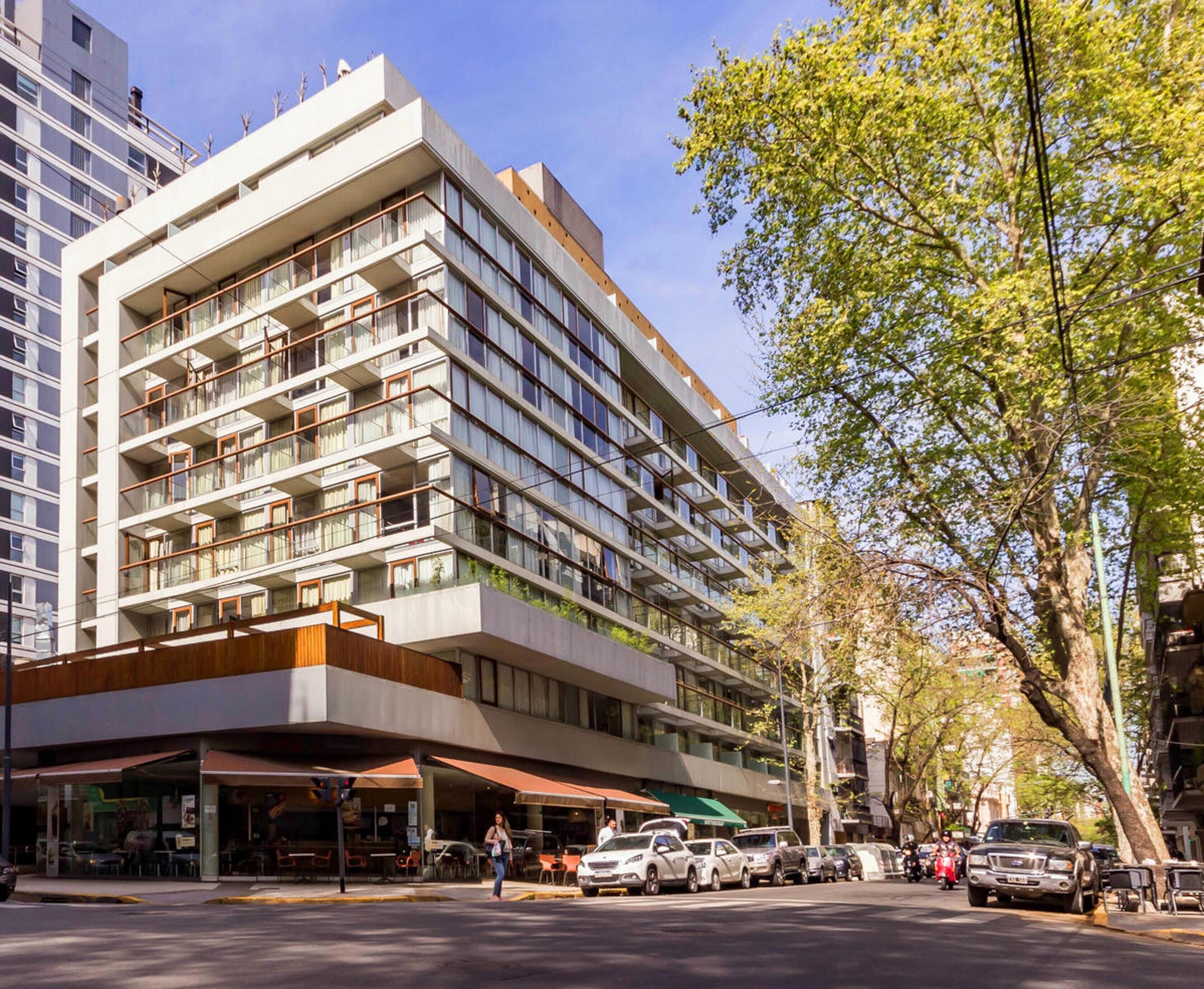 Fassade der Unterkunft