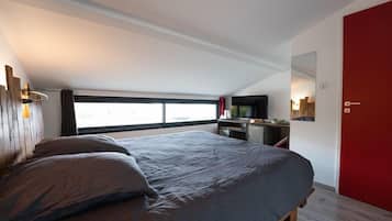 Chambre Canopée | 1 間睡房、隔音、熨斗/熨衫板、免費 Wi-Fi