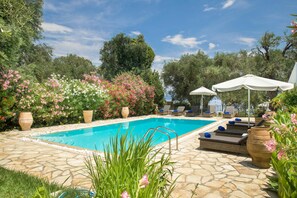 Una piscina climatizada