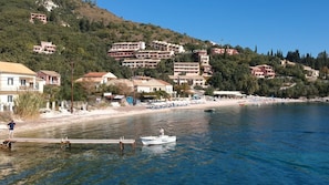 Beach nearby, beach towels