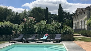 Indoor pool, outdoor pool