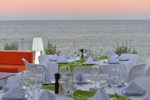 Front of property – evening/night