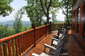 Cabin, Multiple Beds, Non Smoking | Balcony - Heavens Doorstep (Blairsville)