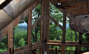 Cabin, Multiple Beds, Non Smoking | Living room | Flat-screen TV - Heavens Doorstep (Blairsville)