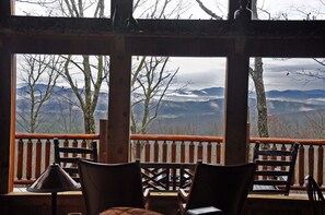 Cabin, Multiple Beds, Non Smoking | Living area | Flat-screen TV - Heavens Doorstep (Blairsville)