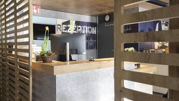 Shower, towels, soap, shampoo