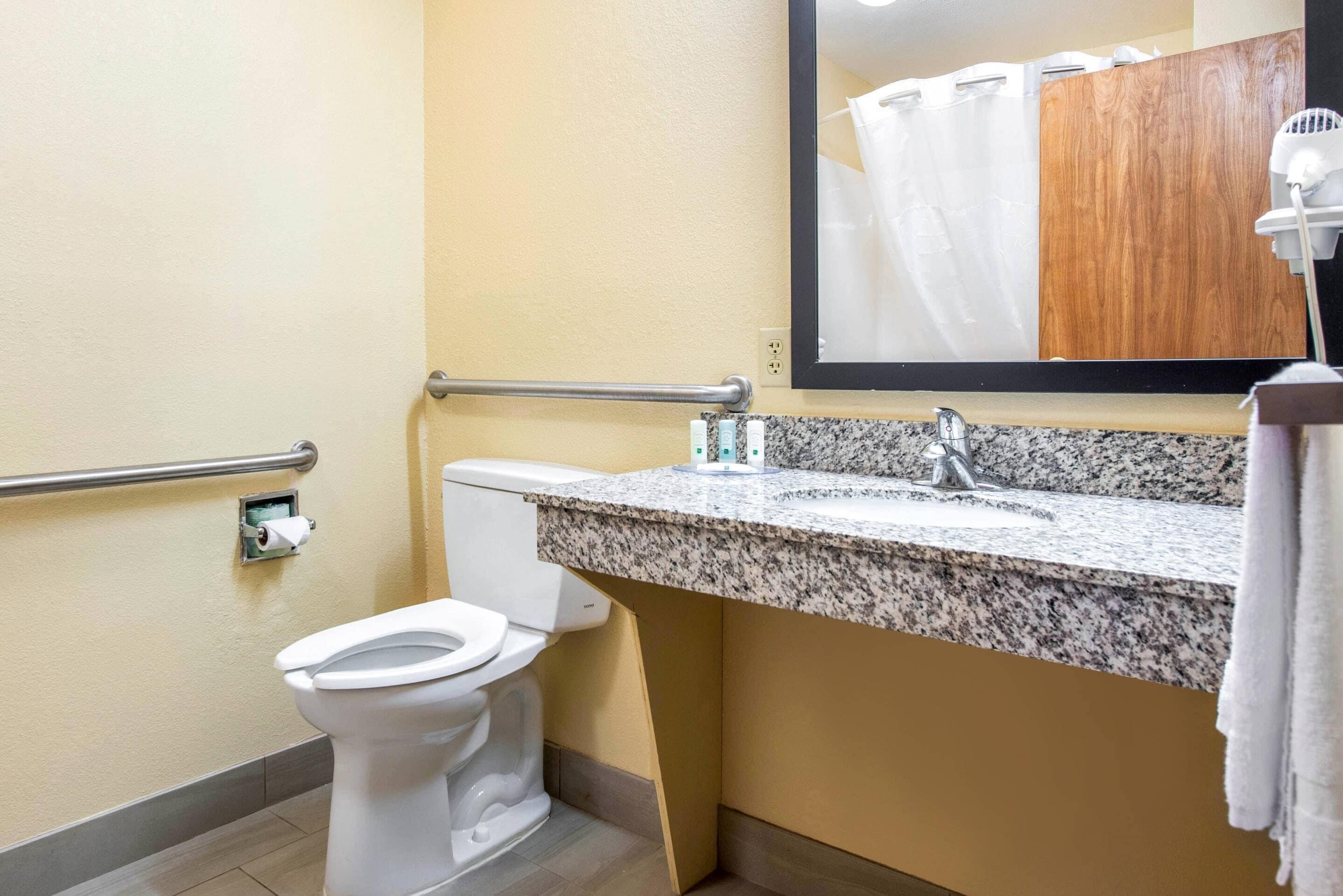 room, 1 king bed, accessible, non smoking | hypo-allergenic bedding, desk, laptop workspace, blackout curtains