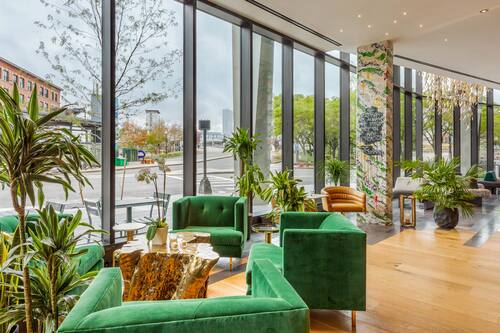 Sitzecke in der Lobby