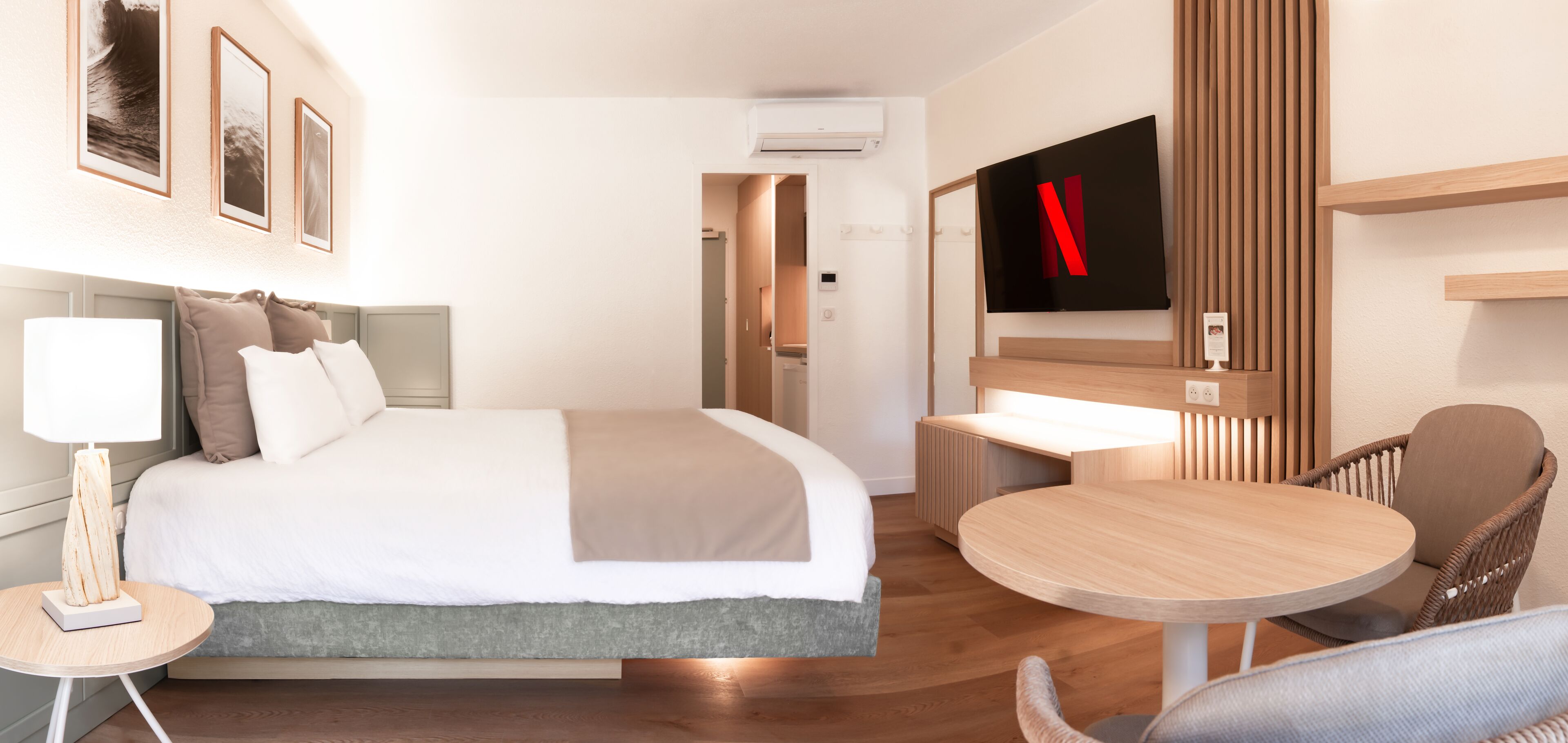 Studio, 1 Doppelbett, Nichtraucher | Hochwertige Bettwaren, Betten mit Memory-Foam-Matratzen, Schreibtisch