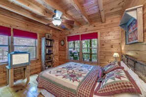 Cabane, plusieurs lits, non-fumeurs | 2 chambres, Wi-Fi gratuit, draps fournis