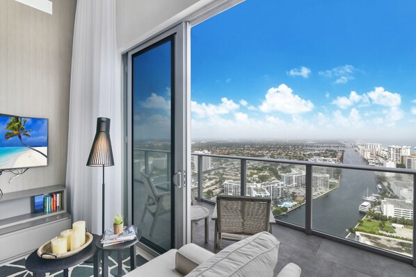 Vista desde la propiedad