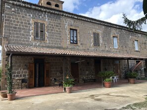 Voorkant van accommodatie