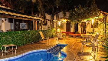 Front of property – evening/night