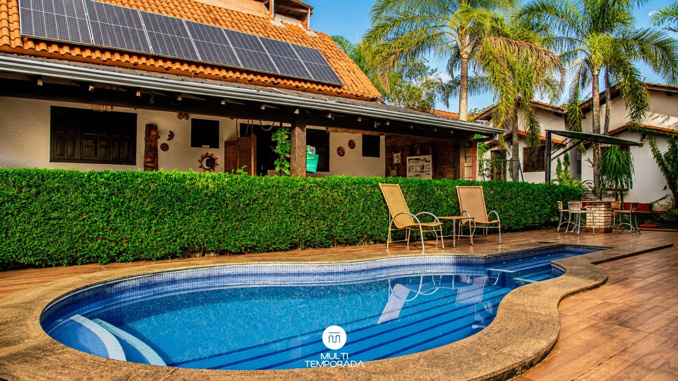 Suíte Bem-te-vi - Pousada Quinta dos Quintais | Pool | Outdoor pool, pool umbrellas