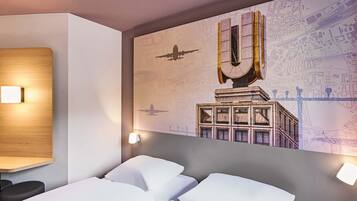 Tomannsrom | Skrivebord, blendingsgardiner, lydisolert og wi-fi (inkludert)