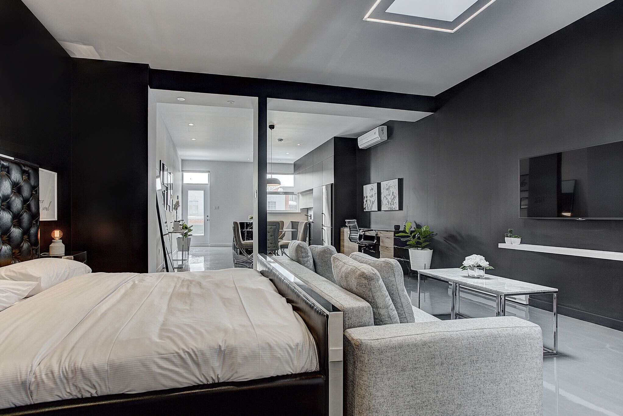 1 bedroom, memory foam beds, iron/ironing board, travel crib