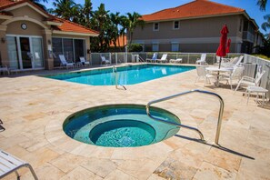 Una piscina climatizada