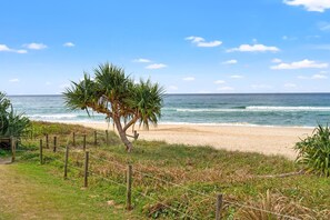 On the beach - At the Beach - Easy Style Holiday Accommodation Across the Road from the Beach (Lennox Head)