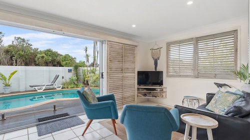 Barefoot in Lennox - Single-level Beachfront Oasis with Private Pool