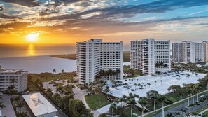 Exterior - Sunset Views in this Remodeled Beachfront Condo, Free WIFI included! South Seas Towers 4 -510 (Marco Island)