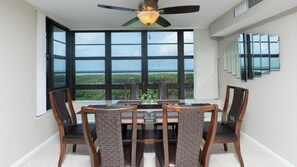 Dining - South Facing 2 Bedroom, 2 Bath,  #611 FRONT UNIT in South Seas Tower 4 (Marco Island)