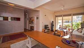 TV, DVD player, books, music library - Beautiful apartment viewing Acropolis, at the heart of the historical center (Athina)