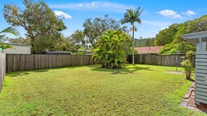 Property grounds - Spacious three bedroom single-level house located in a quiet residential location (East Ballina)
