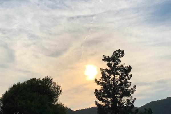 Vue depuis l’hébergement