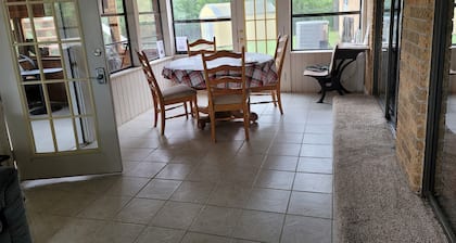 The vacation home that has everything. Fishing, playing, hiking