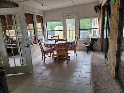 The vacation home that has everything. Fishing, playing, hiking