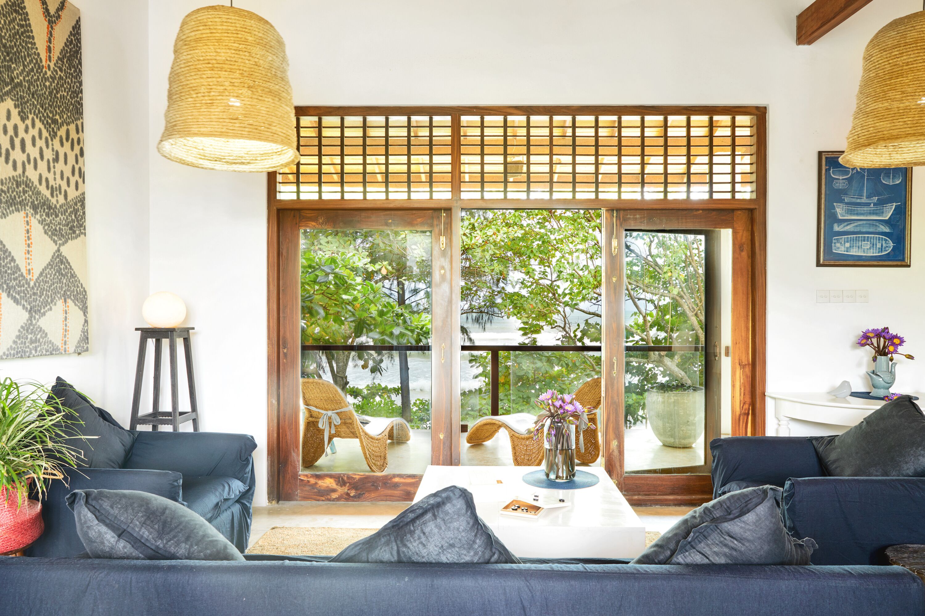 TV, DVD player, books, video library