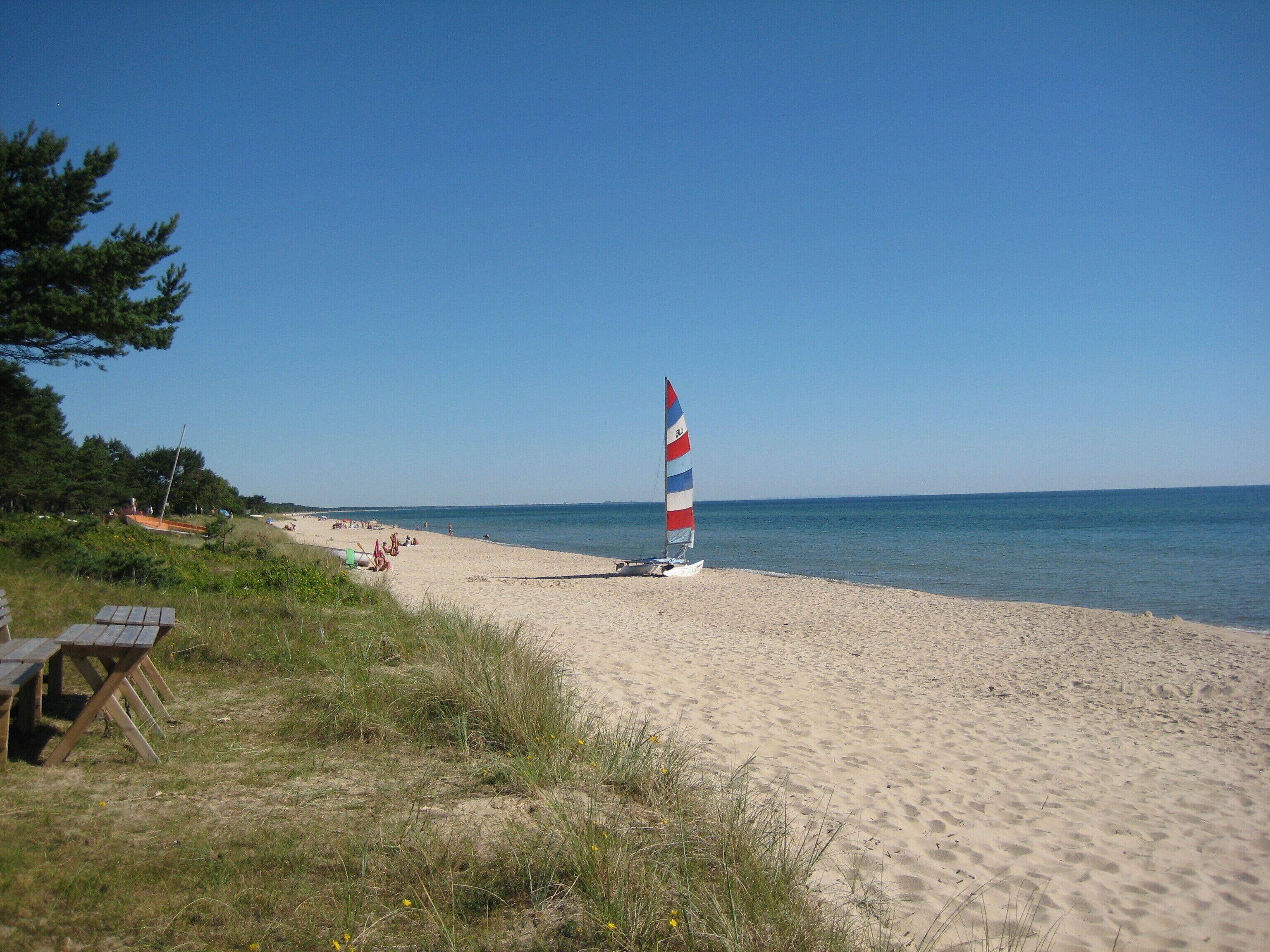 Plage à proximité, chaise longue