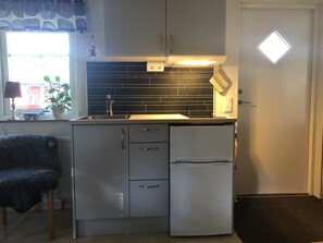 KĂŒhlschrank, Mikrowelle, Ofen, Herdplatte