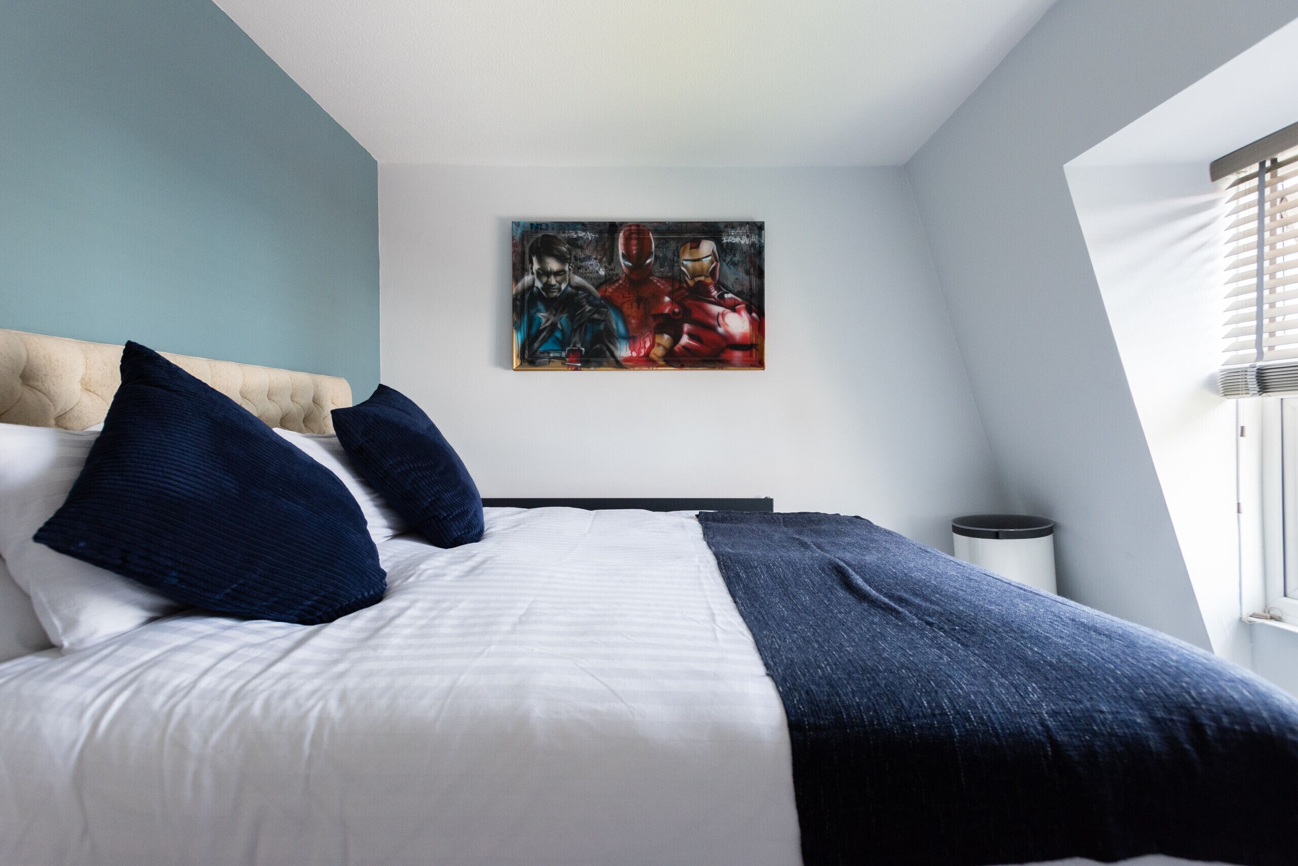 4 chambres, fer et planche à repasser, Wi-Fi gratuit, draps fournis