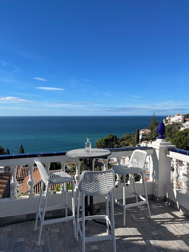 Appartement met prachtig uitzicht op zee