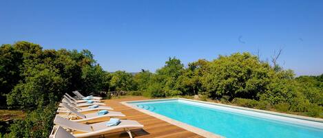 Außenpool, beheizter Pool